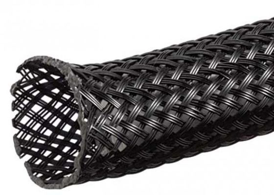 ISO9001 PET Sleeve a treccia espandibile autoestinguente 60s