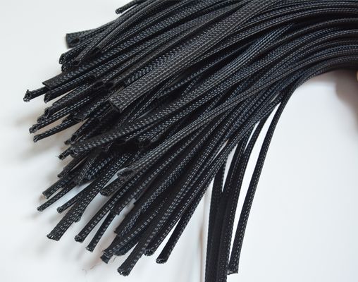 RoHS Polyolefin PET Sleeve a treccia espandibile resistente all'usura