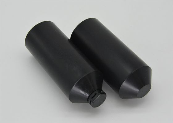 IP67 Polyolefin Black Isolated Cable End Caps Caps termicamente riducibili