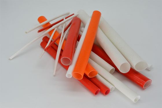 Protezione da abrasione con manica di fibra di vetro rivestita in silicone
