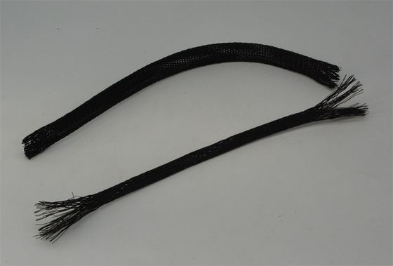 Resistenza all'abrasione Sleeve di cavo in PET intessuto Wrap di cavo ignifuge