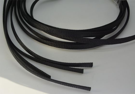 Retardante di fiamma PET espandibile a manica intrecciata resistenza all'usura