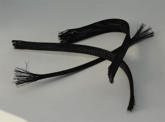 Retardante di fiamma PET espandibile a manica intrecciata resistenza all'usura