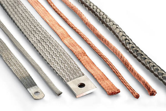 Connettore in rame intrecciato altamente versatile e flessibile per la connessione elettrica