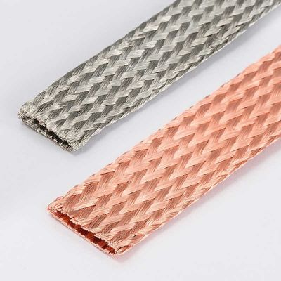 Collegatori elettrici piatti e flessibili a trama in rame resistenti alle alte temperature