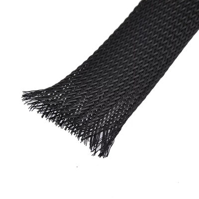 Alta flessibilità PET Sleeve a treccia espandibile resistenza all'abrasione