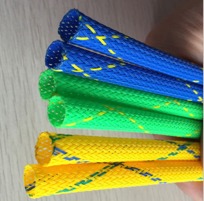 UL Approved PET Expandable Braided Sleeve resistente all'usura