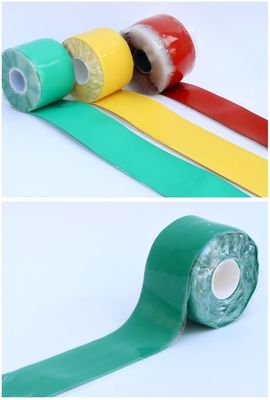 TAPE di silicone di gomma elettrica autoincolante resistenza all'abrasione