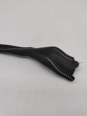 ROHS UL Self Wrapping Sleeve PET Braided Sleeve per la protezione dei cavi