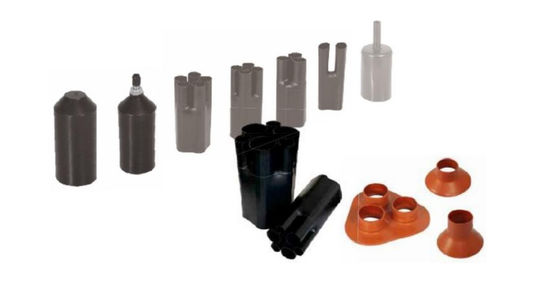 Forme modellate RoHS Isolato impermeabile Splitter Calore Riducibile Cavo di rottura