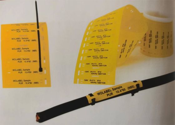 Etichette di identificazione dei ritardanti di fiamma per i marcatori privi di alogeni