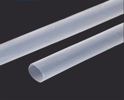PTFE tubo di contrazione termico Temperatura di contrazione > 350°C chiaro