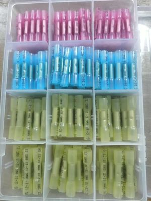 Acque resistenti popolari combinatori nautici 300pcs saldatore manica filo splices saldatore sigillo calore restringere Butt connettore