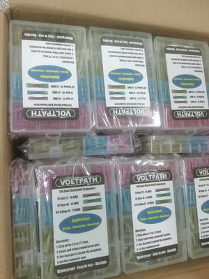 Acque resistenti popolari combinatori nautici 300pcs saldatore manica filo splices saldatore sigillo calore restringere Butt connettore