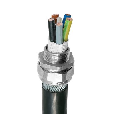 M10X1.5 ((3-6.5) Cable glandula di ottone placcato al nichel IP68 connettore impermeabile