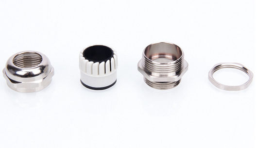 M12X1.5 ((3-6.5) Acque resistenti Nikkel placcato ottone Cable Gland IP68 Cable Connector