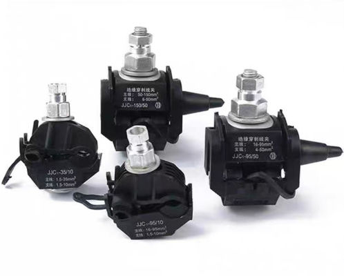 1KV Cavo ad alta bassa tensione Cable Splitter Cable Isolation Piercing Connectors JJC-2-95 No Peeling Piercing Clamp